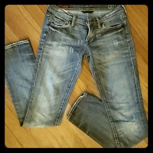 Citizens of humanity grey straight leg jeans